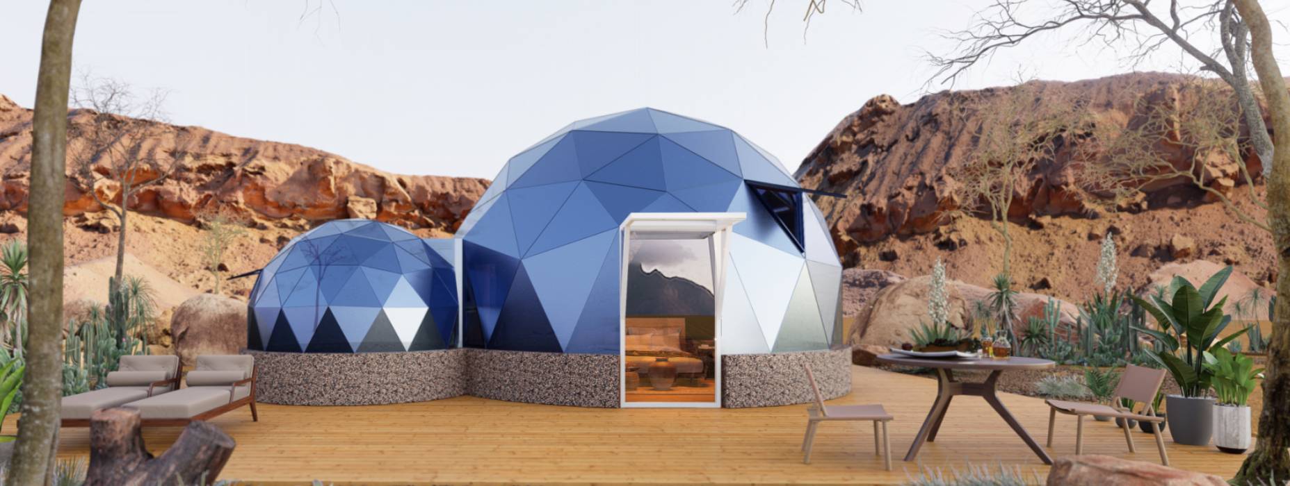 猇亭区球形智能光伏玻璃星空房